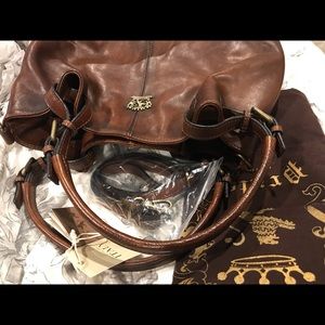 Pratesi rich brown large bag